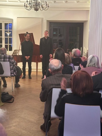 Toni Ming Geiger (li.) und Konstantin Paganetti (re.)