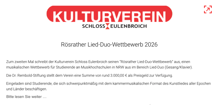 Liedduowettbewerb